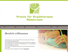 Tablet Screenshot of ergotherapie-oftersheim.com